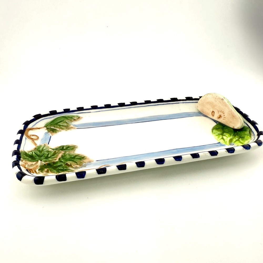 Bella Casa by Ganz Ceramic Butter Dish 3D Fruit